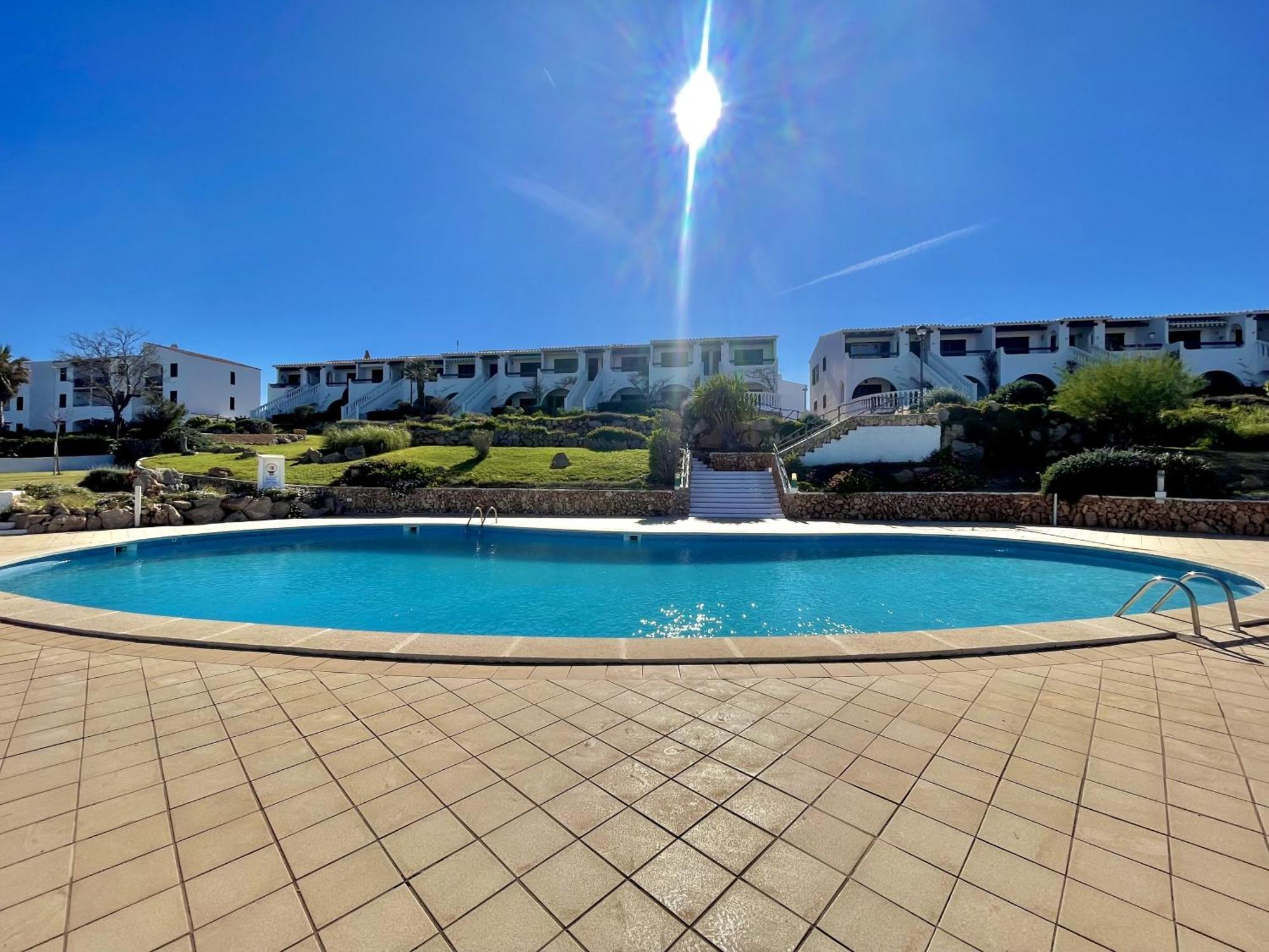 Mestral Apto En Planta Baja Con Piscina Arenal d'en Castell Buitenkant foto